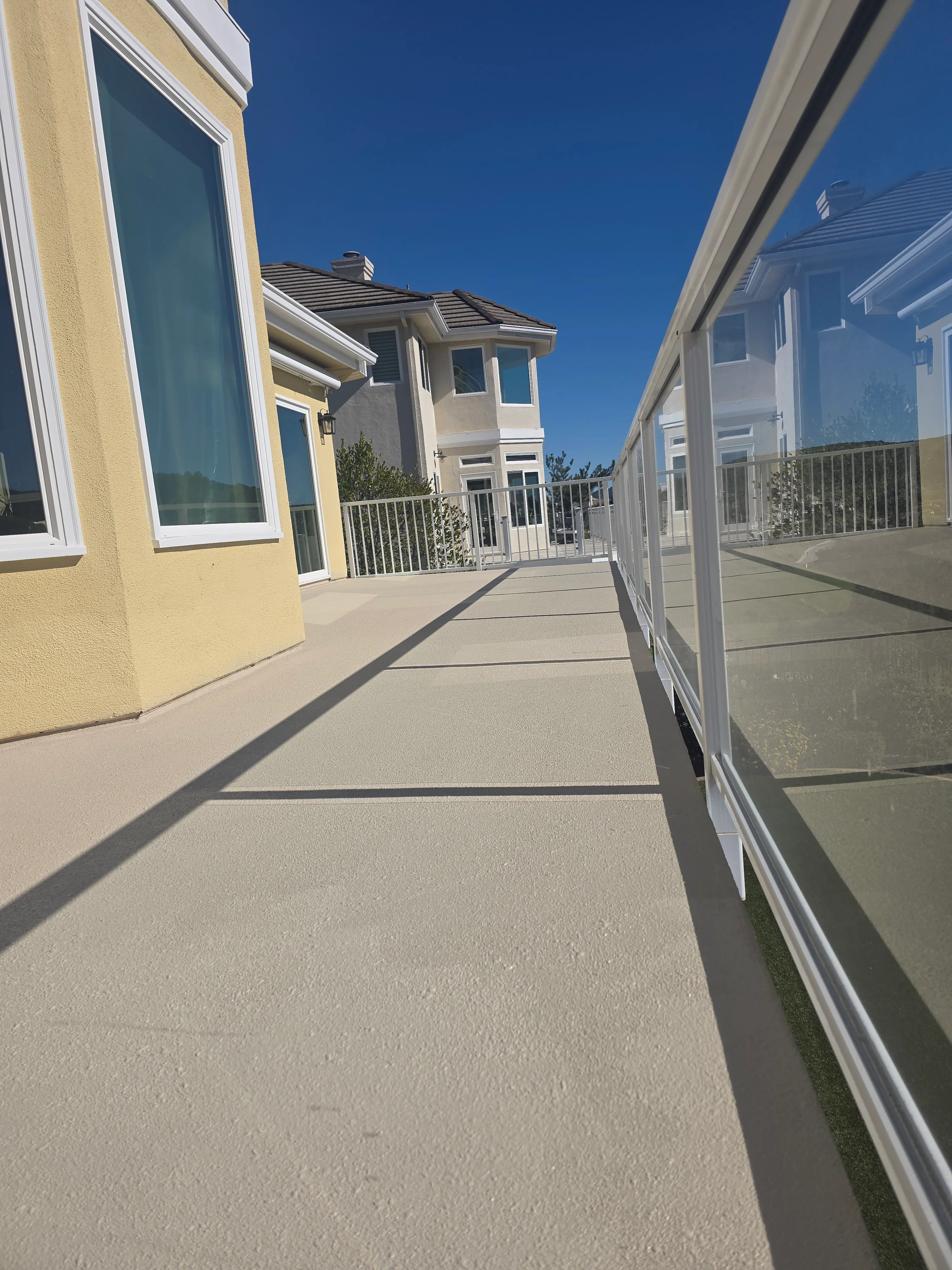 Licensed waterproofing professionals inspecting a commercial structure in Southern California